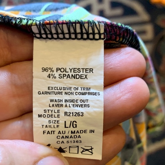 Women’s Large Animal Print Dopamine psychedelic Bright Sequins Lace Y2K Abstract - Picture 6 of 8